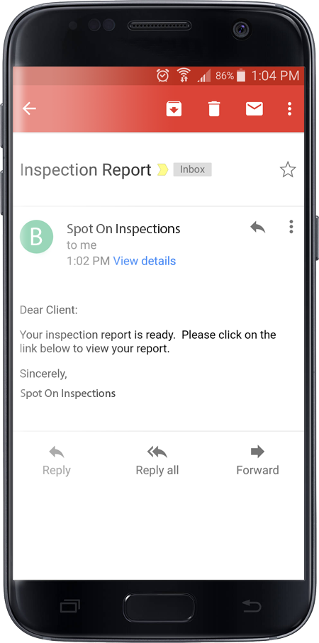 HomeGauge CRL Digital home inspection Report